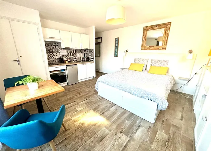 Studio Centre Plage Parking Gratuit